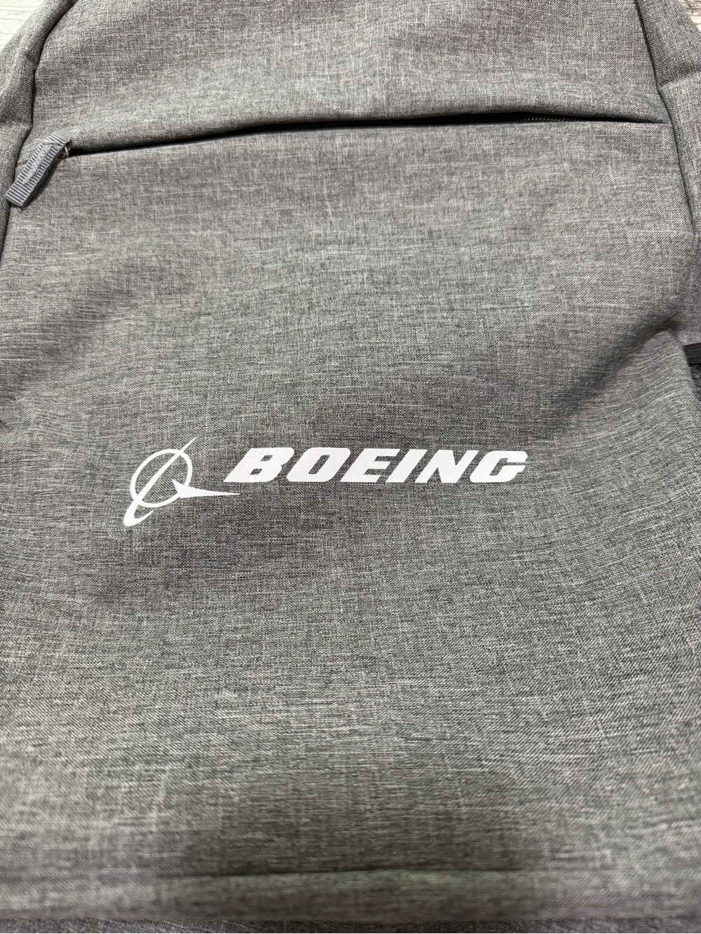 Boeing Backpack Gray Black